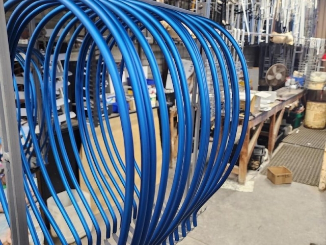 Aluminium Anodising Christchurch Blue