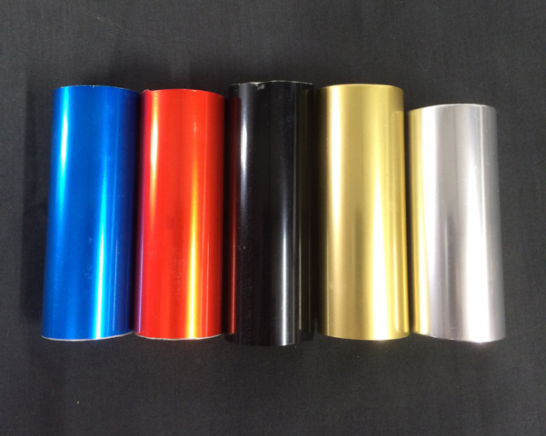 Interior Anodised Samples