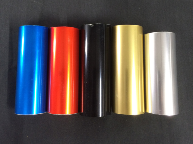 Interior Anodised Samples