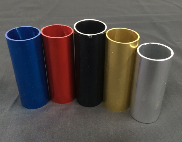 Interior Anodised Samples