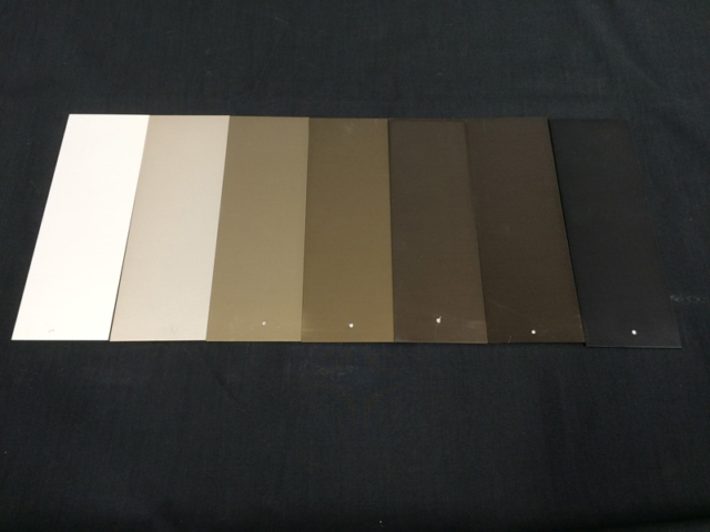 Exterior Anodising Samples