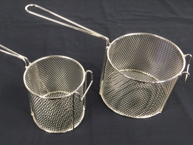 Nickel Plated Fry Baskets - metal-protection Christchurch