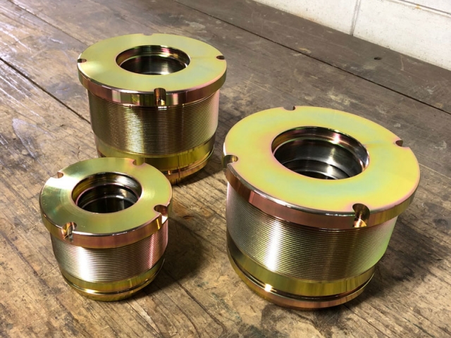 Gold Zinc Plated Machined Parts